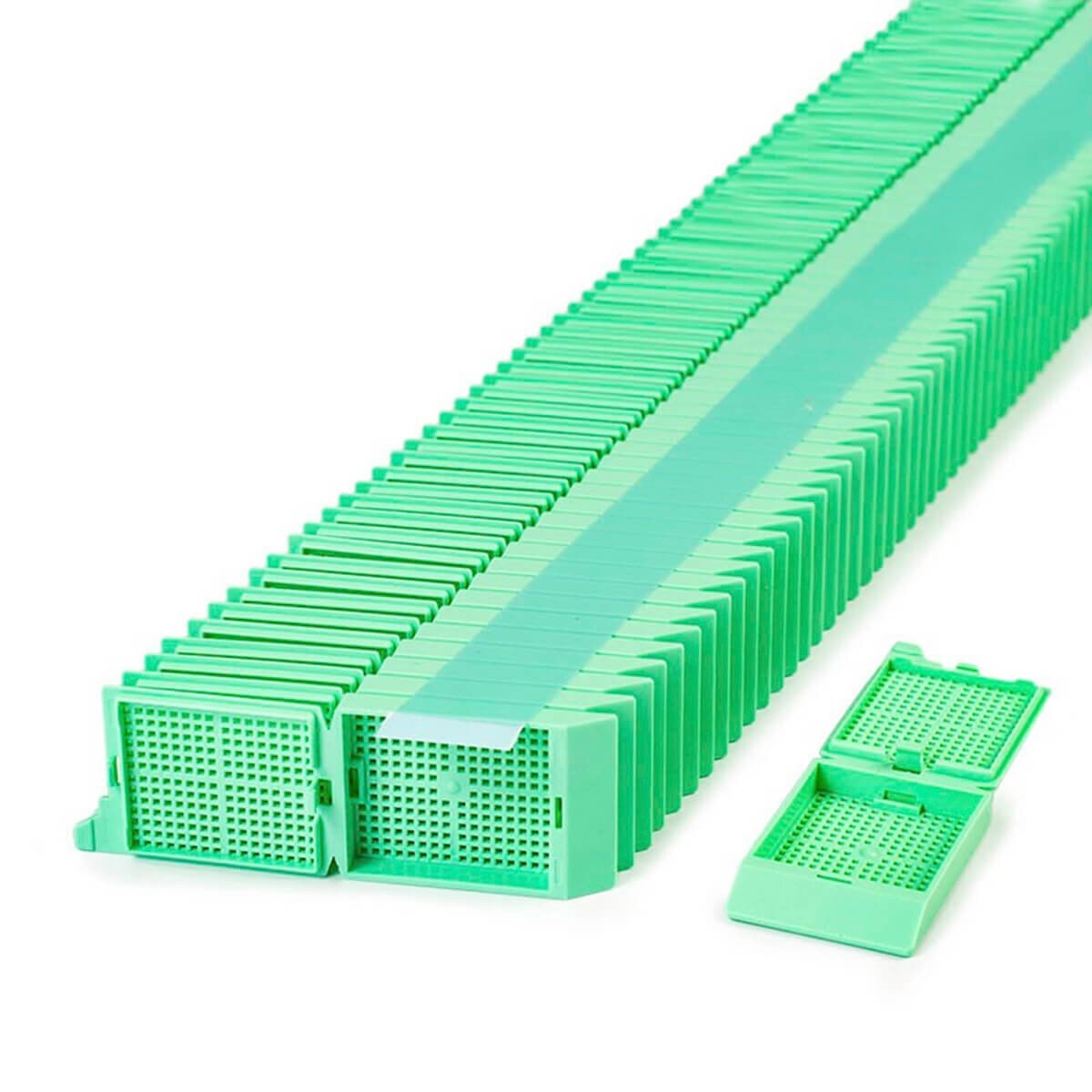 One Piece Biopsy Cassette, green